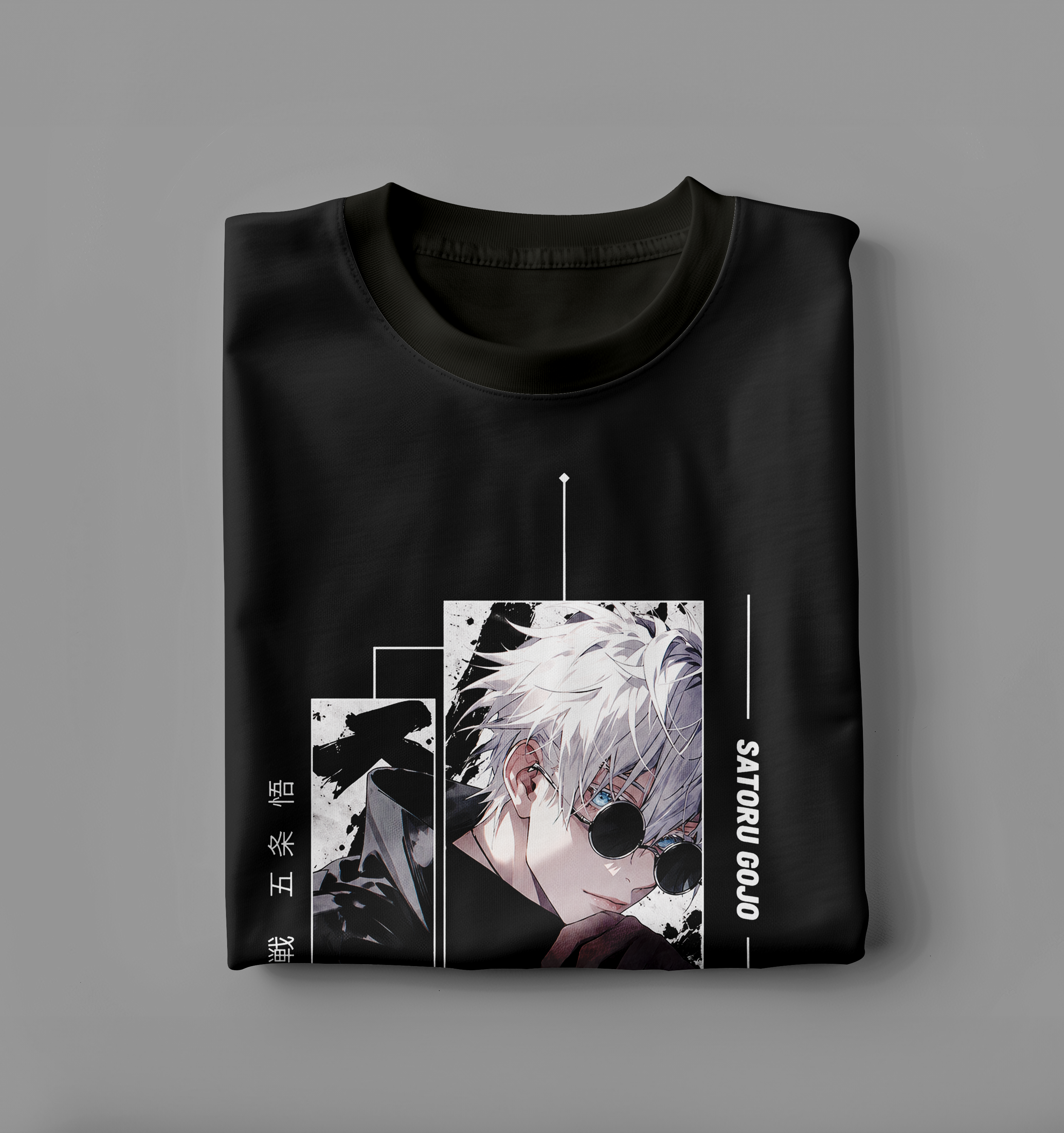 Gojo Satoru - The Strongest | Jujutsu Kaisen T-Shirt | Minimalist Design | SPARK