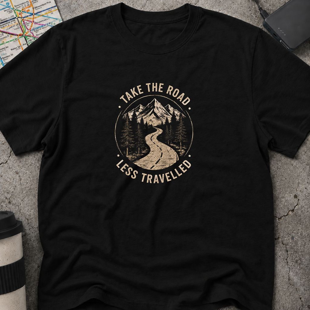 "Take The Road Less Travelled" T-Shirt