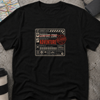 Delivered To: Adventure Shipping Label T-Shirt