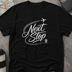 "Next Stop" Airplane T-Shirt