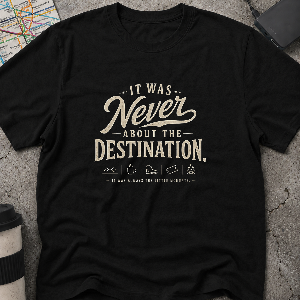 It Was Never About The Destination, T-Shirt
