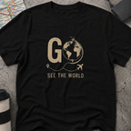 Go See The World Globe T-Shirt