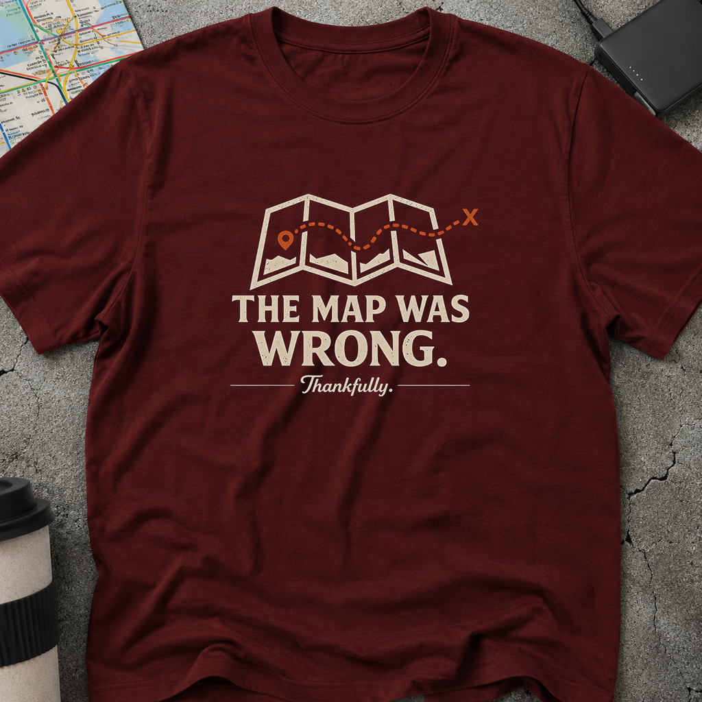 The Map Was Wrong, Thankfully T-Shirt