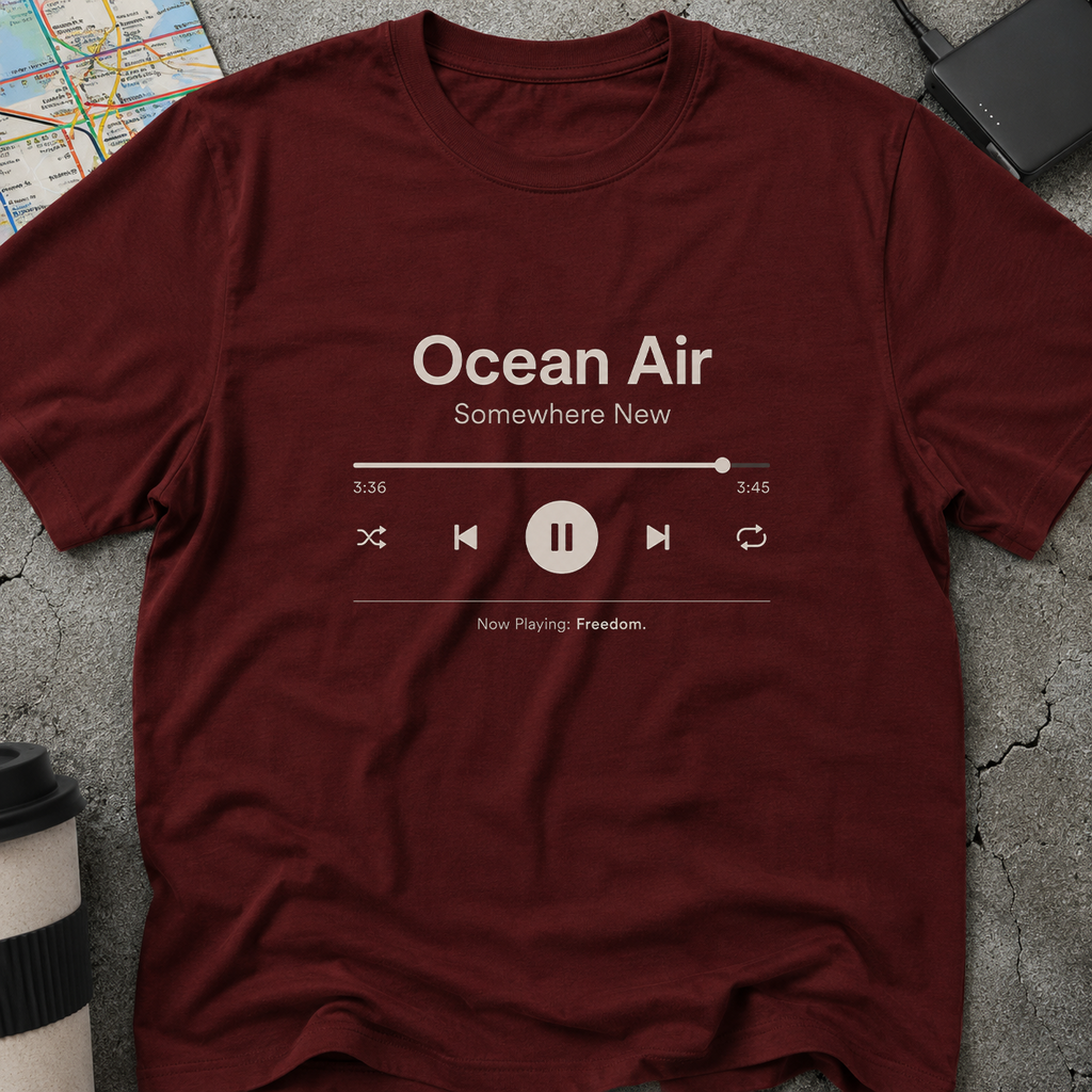 Now Playing Music Player T-Shirt
