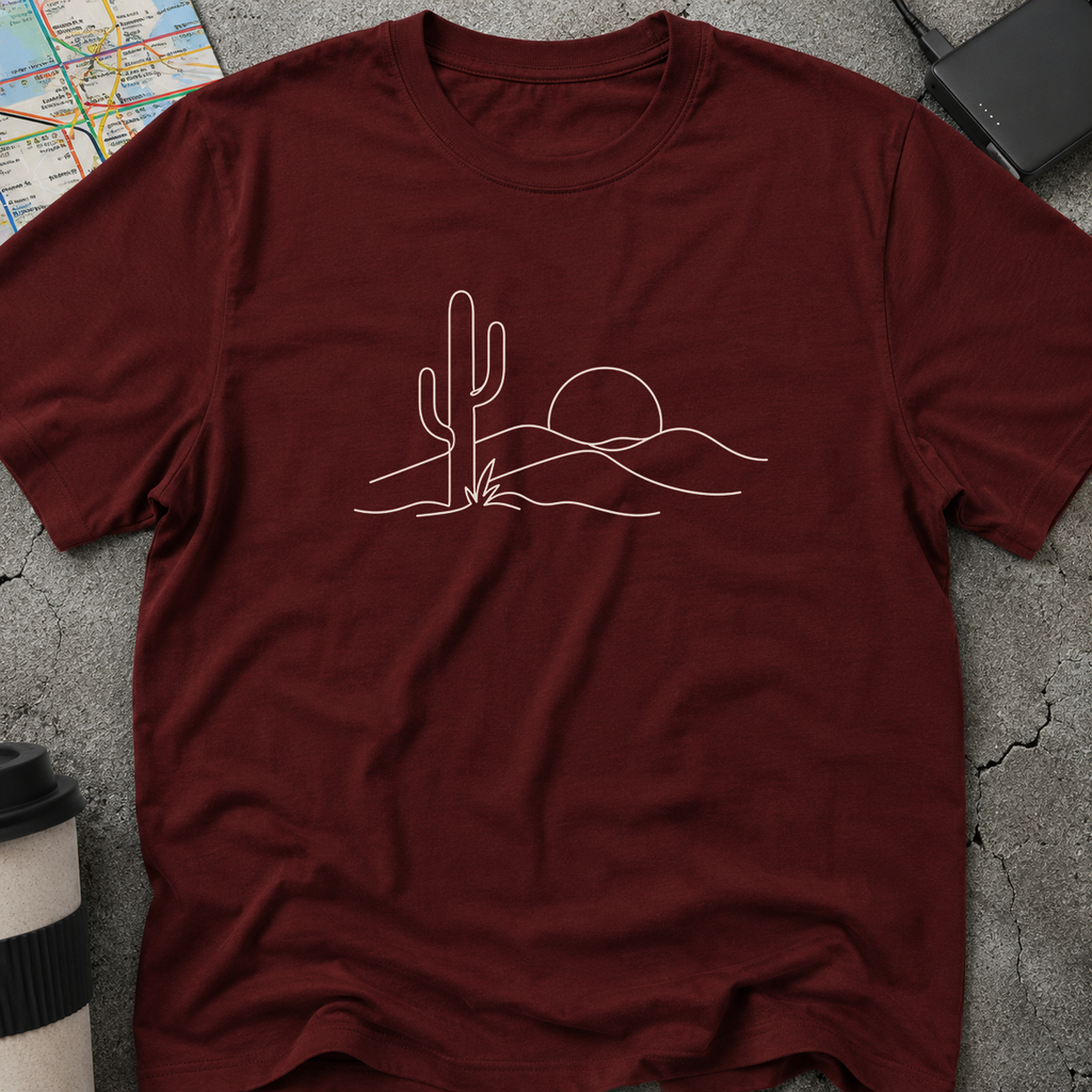 Minimalist Nature Art T-Shirt