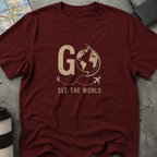 Go See The World Globe T-Shirt