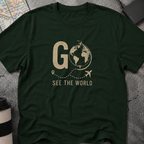 Go See The World Globe T-Shirt