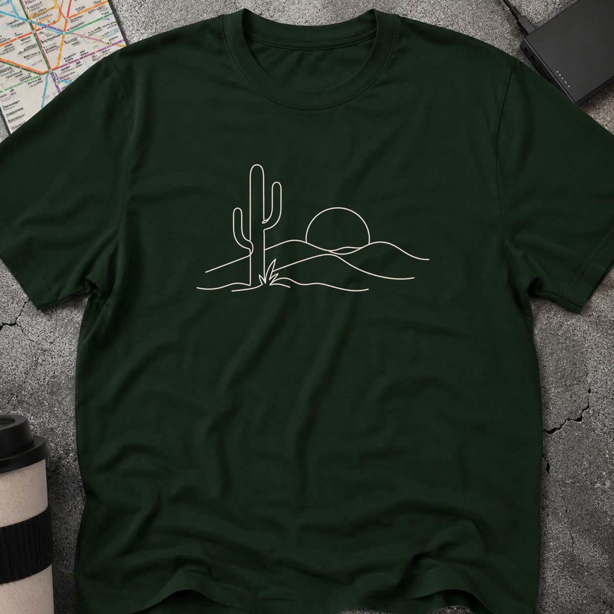 Minimalist Nature Art T-Shirt