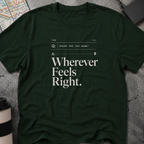 Wherever Feels Right  FAQ T-Shirt