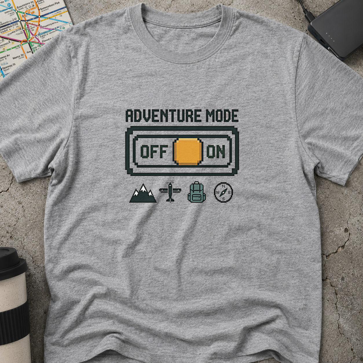 Adventure Mode on T-Shirt
