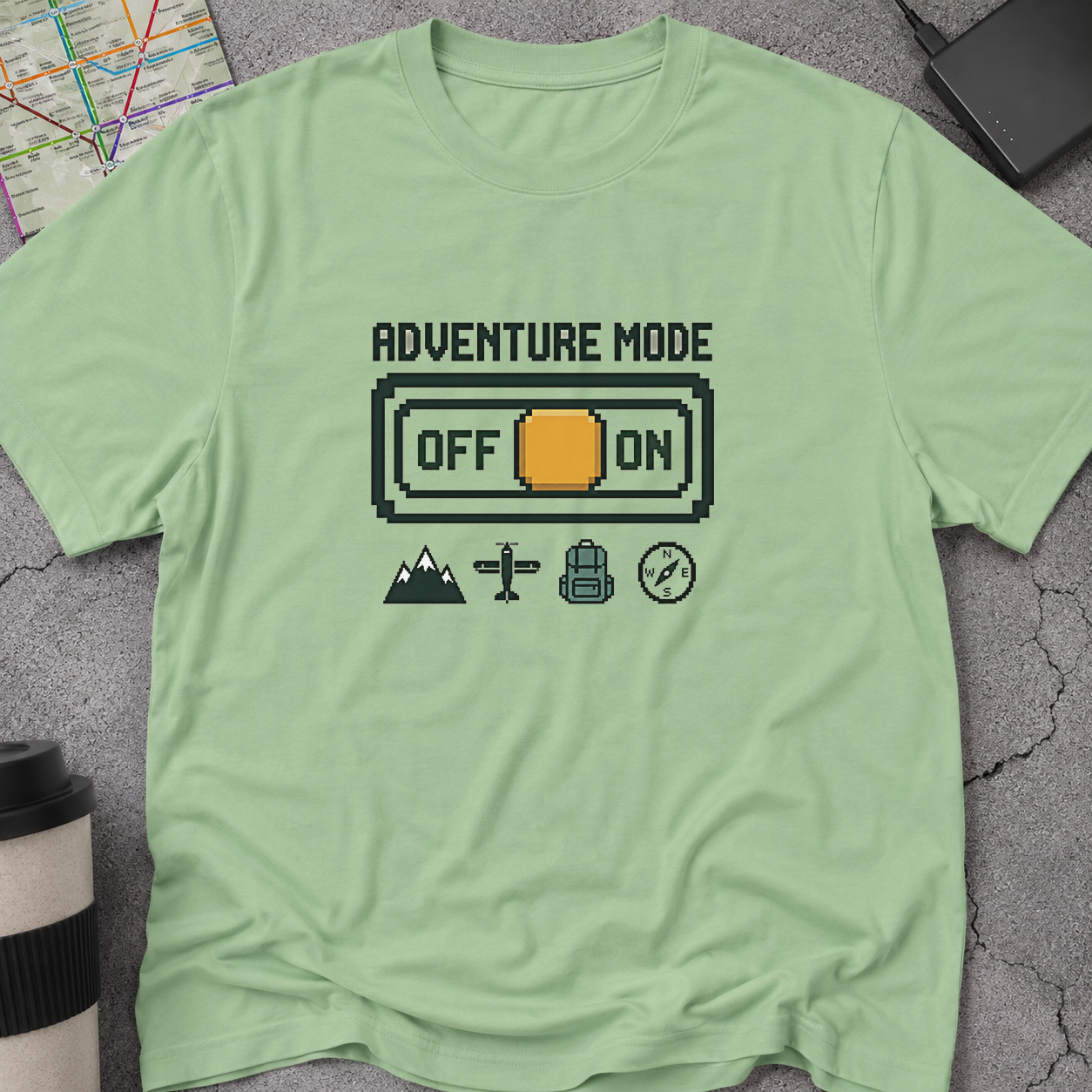 Adventure Mode on T-Shirt
