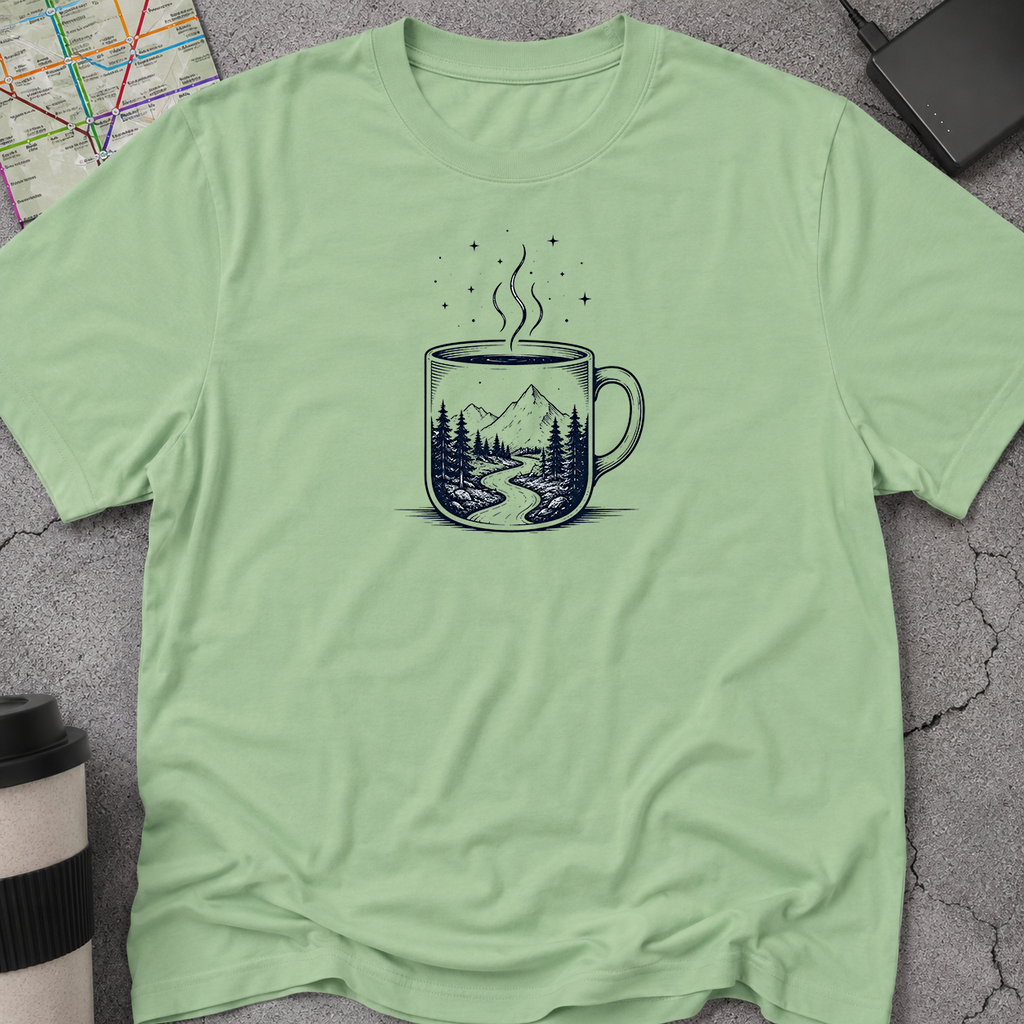 Mountain Road Coffee Mug T-Shirt