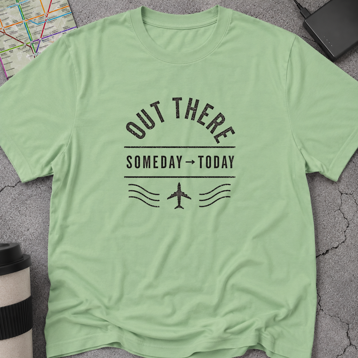 Someday → Today Airplane T-Shirt