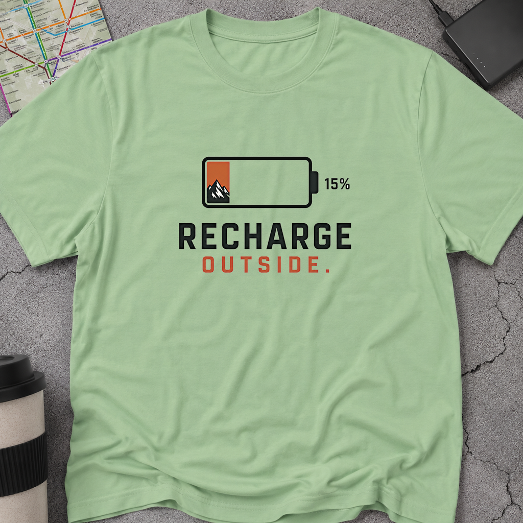 Low Battery Mountain T-Shirt