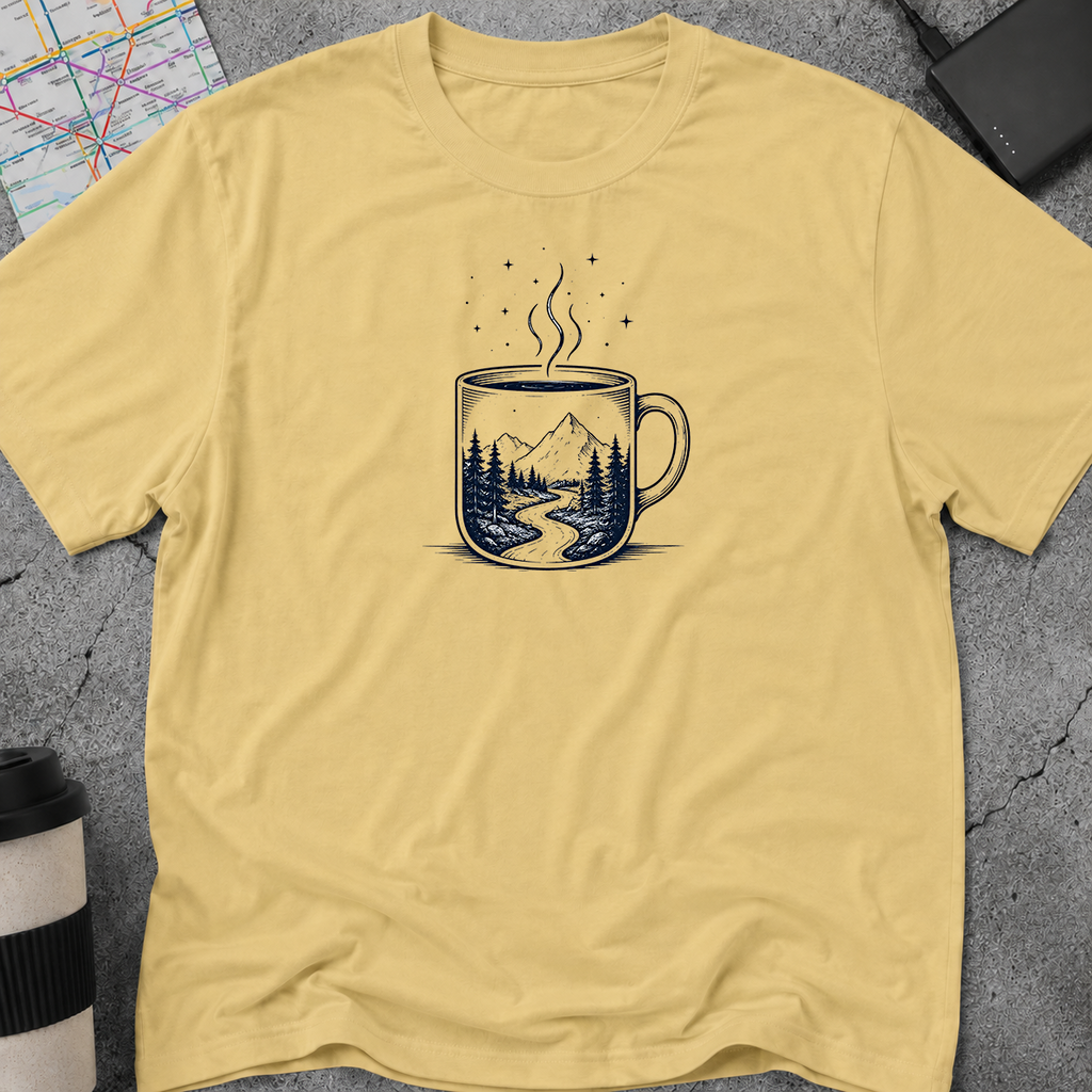 Mountain Road Coffee Mug T-Shirt