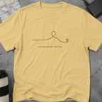 Detour Was The Plan Line Art T-Shirt