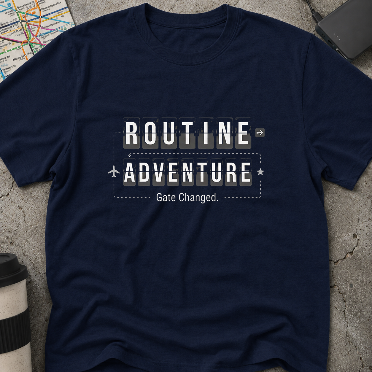Gate Changed Flight Board T-Shirt