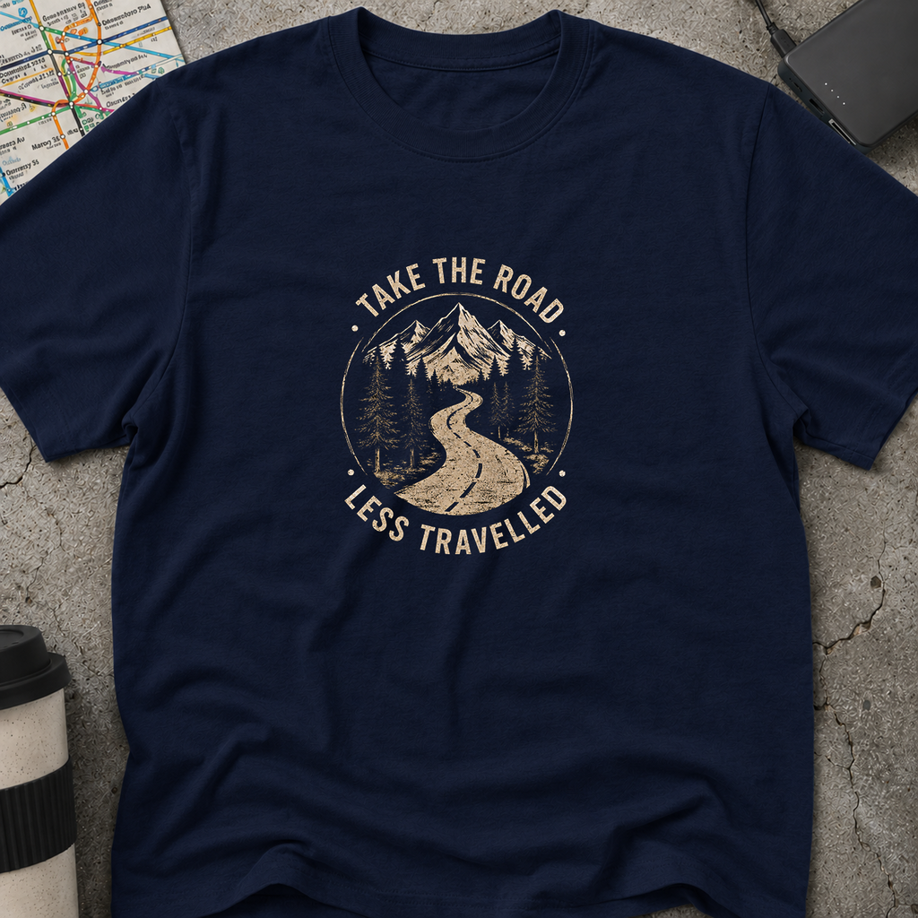 "Take The Road Less Travelled" T-Shirt