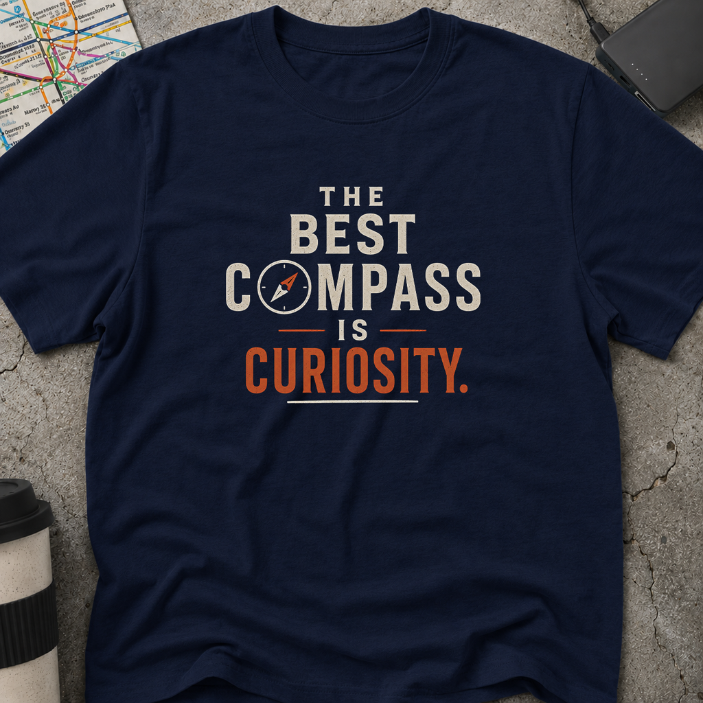 The Best Compass Is Curiosity T-Shirt