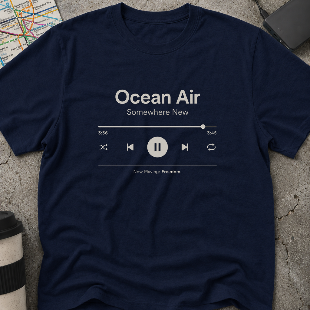 Now Playing Music Player T-Shirt