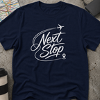 "Next Stop" Airplane T-Shirt