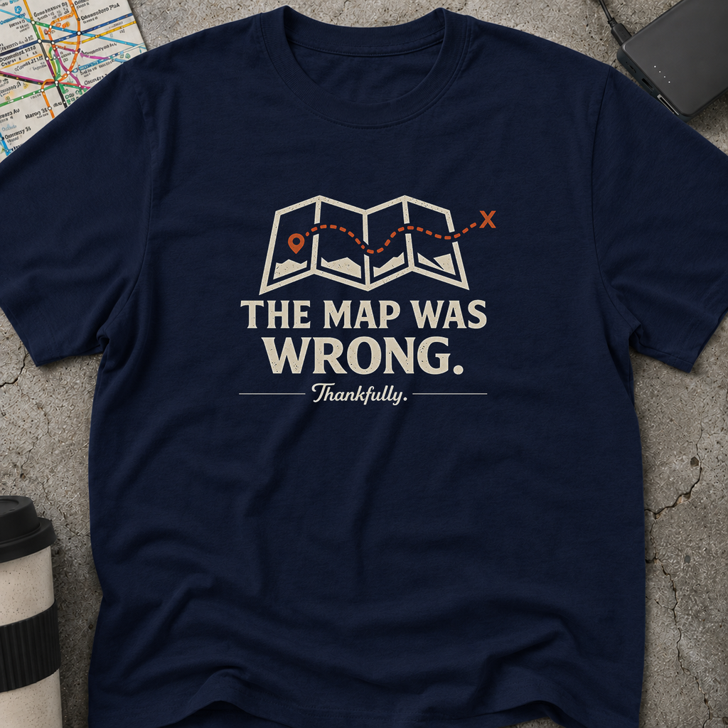 The Map Was Wrong, Thankfully T-Shirt
