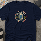 Window Seat Society, Est. Airplane Window Badge T-Shirt