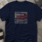 Delivered To: Adventure Shipping Label T-Shirt