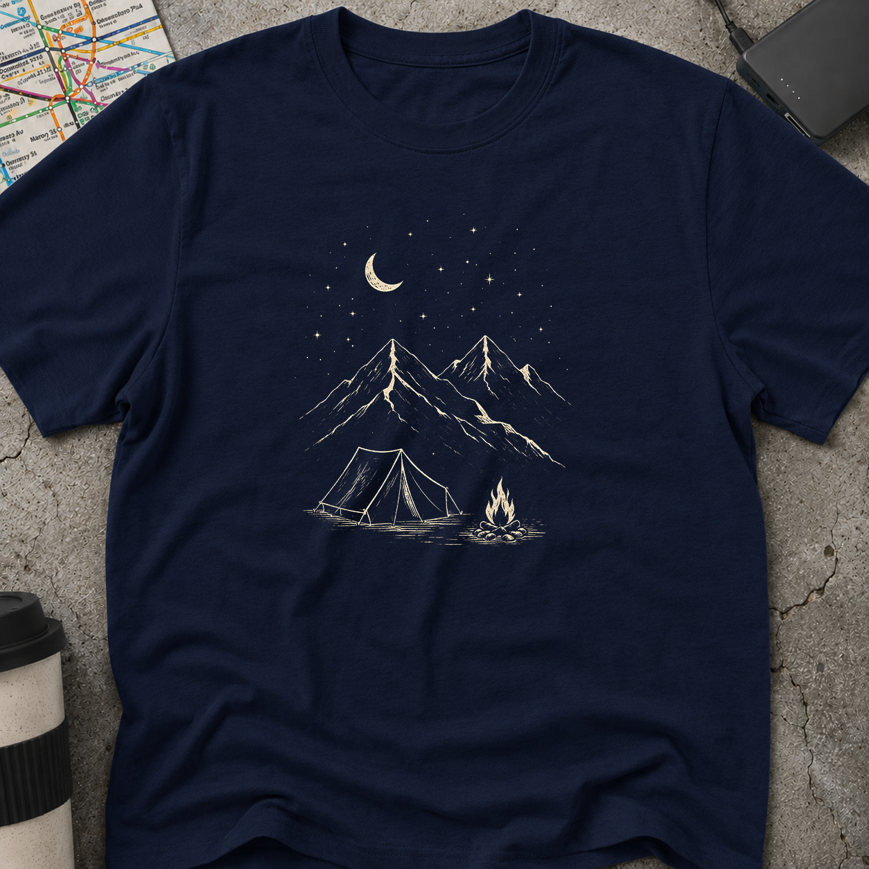 Starry Night Campsite T-Shirt