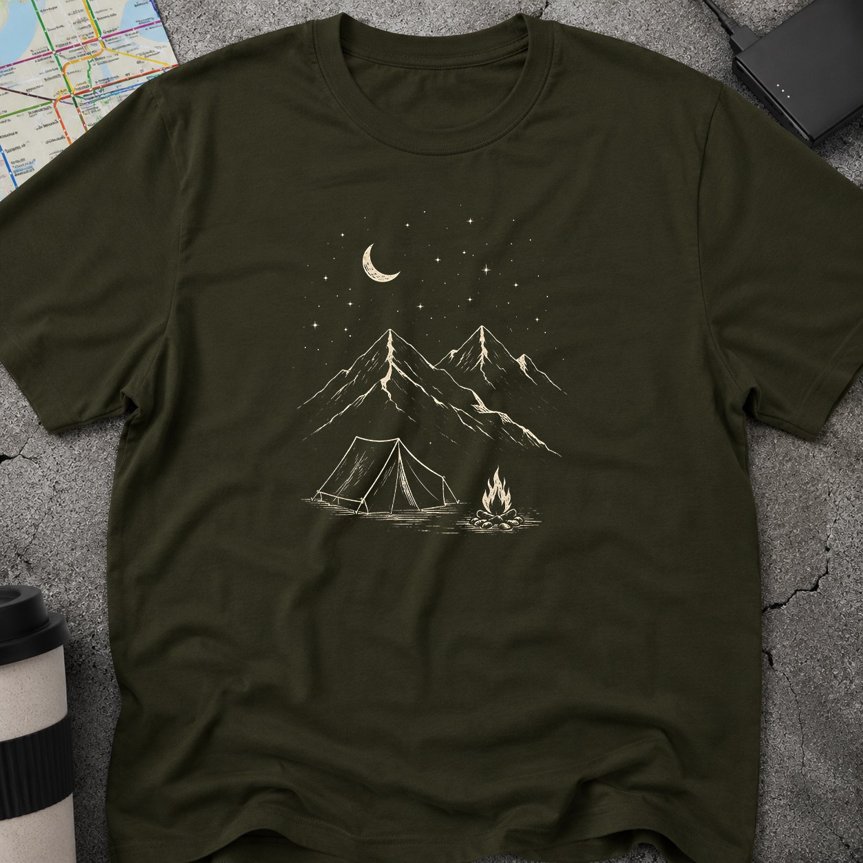 Starry Night Campsite T-Shirt