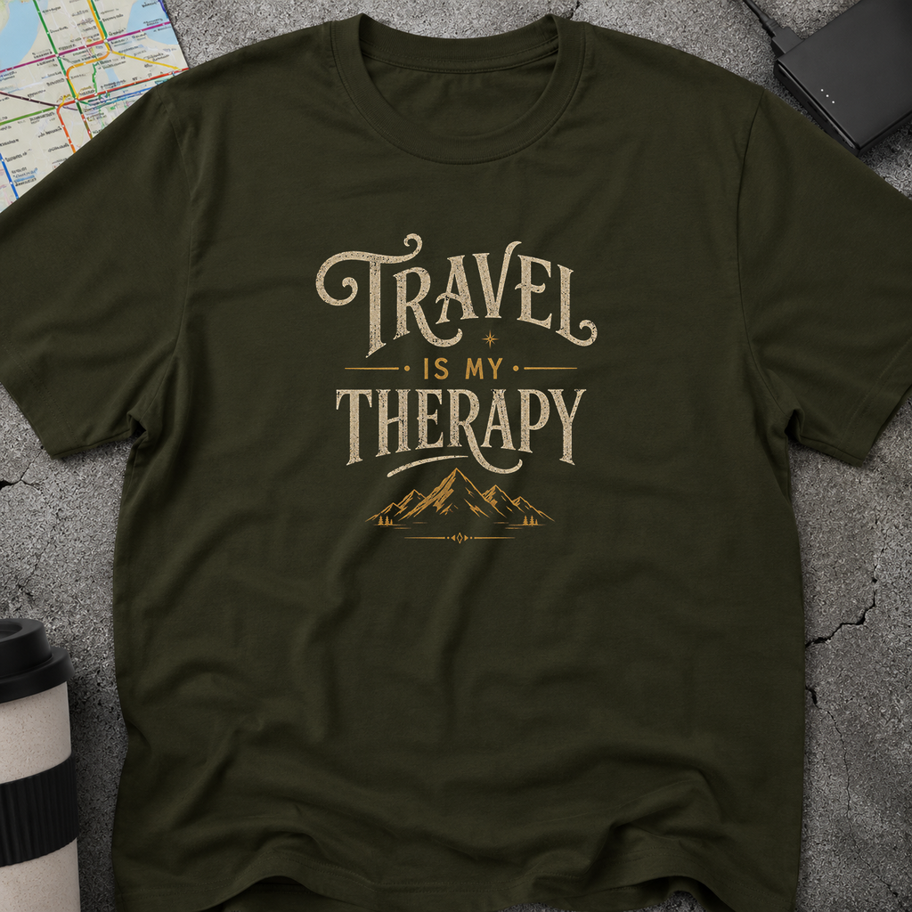 Travel Is My Therapy T-Shirt