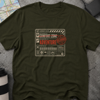 Delivered To: Adventure Shipping Label T-Shirt
