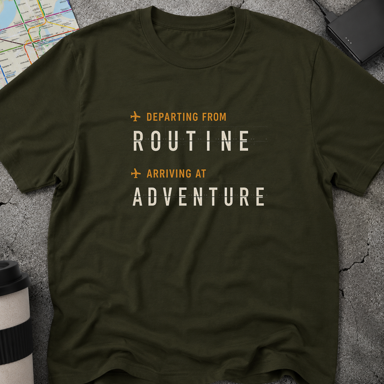 Departing From Routine T-Shirt