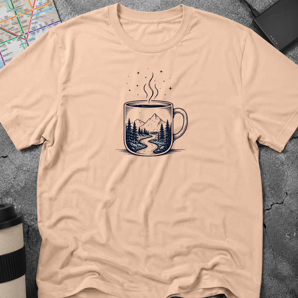 Mountain Road Coffee Mug T-Shirt