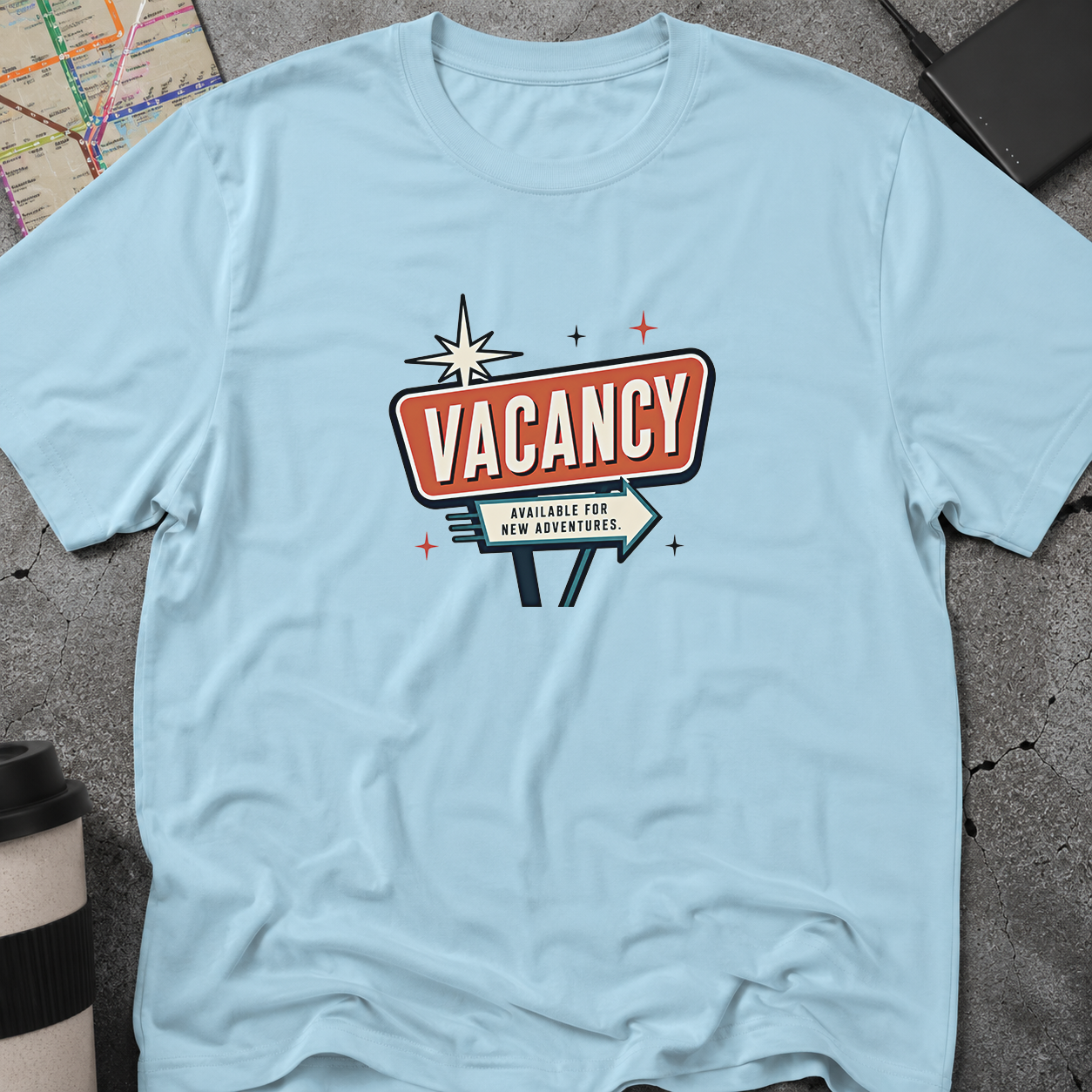 New Adventures Retro Sign T-Shirt