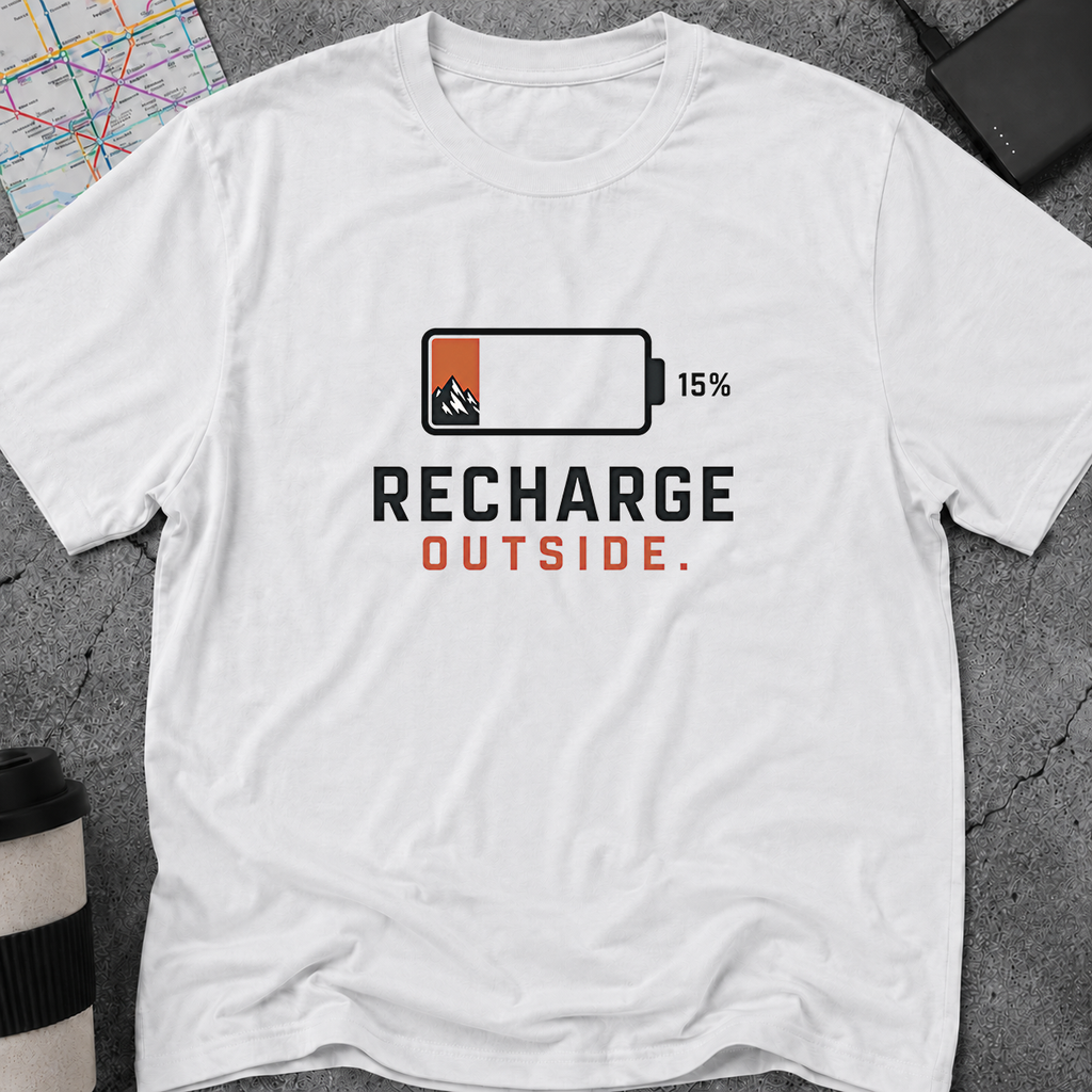 Low Battery Mountain T-Shirt